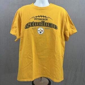 Pittsburgh Steelers Men's T-Shirt – Size L - Official NFL - Vintage From 2005
